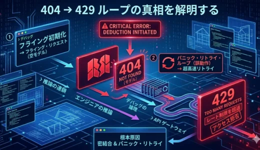 429エラーの真犯人は404？「爆速リトライ」の罠を解くエンジニアの推察と改善術