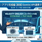 Gemini API連携でUIが覚醒！密結合のコードを疎結合へリファクタリングしてアプリが完成した図解。